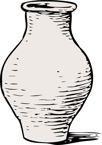 420x592 Black White Pottery And Drawing