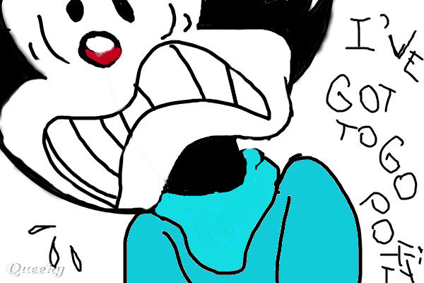 600x400 I Have To Go Potty! A Cartoons Speedpaint Drawing