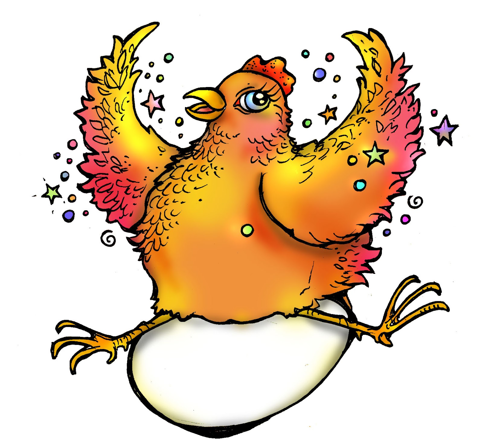 1600x1466 Invisible Chickens Ed Hose Drawing Conclusions