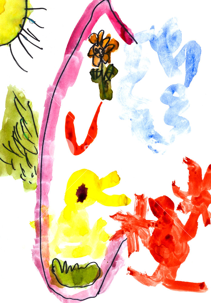 696x1000 Childs Drawing