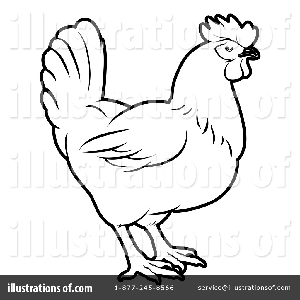 1024x1024 Chicken Clipart