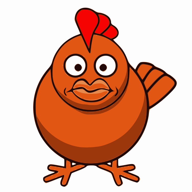 750x750 Chicken Drawing Cartoon Poultry Cc0