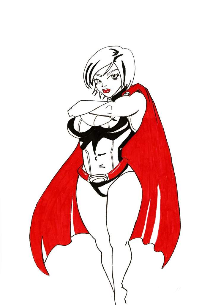 744x1024 Power Girl Amino