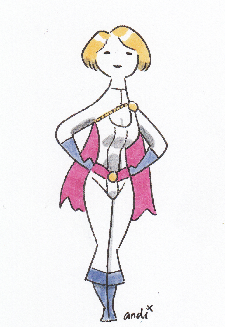 771x1121 Power Girl Andi Watson