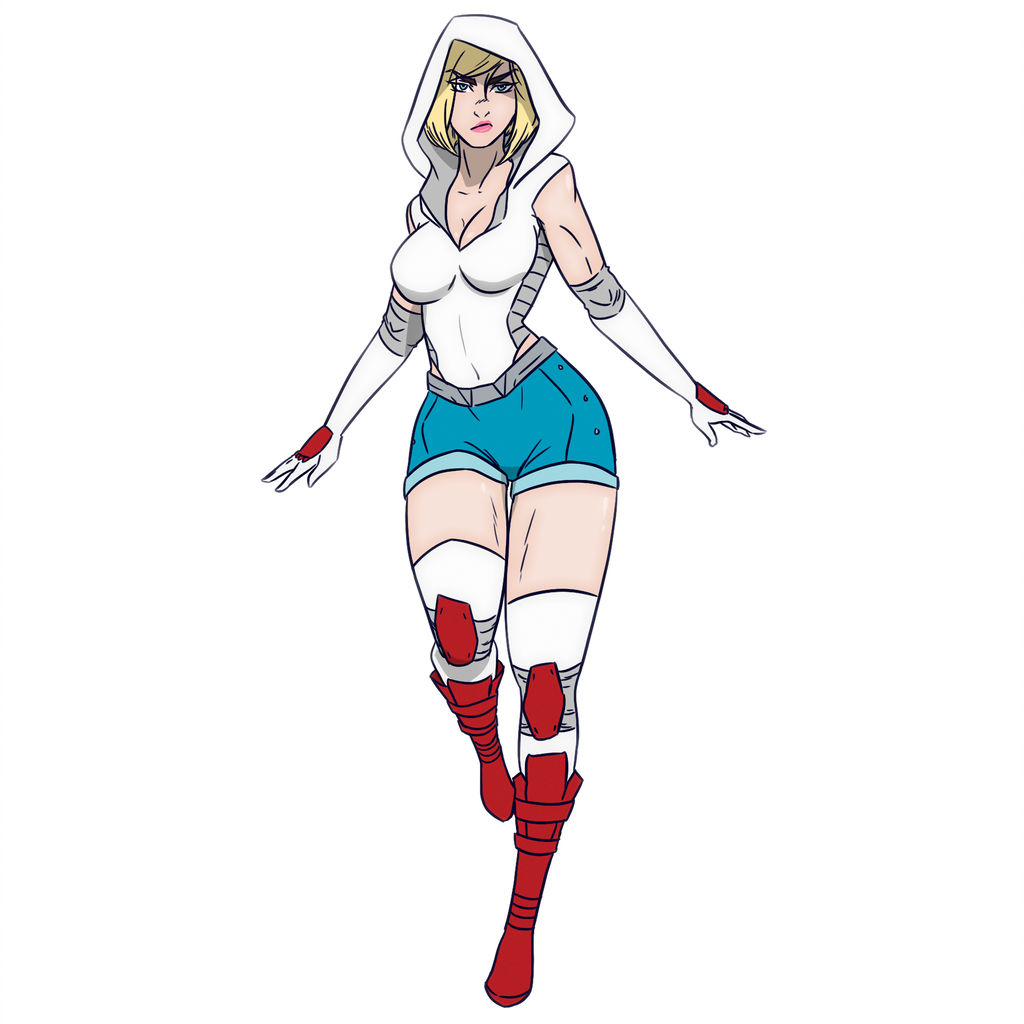 1024x1024 Hip Chick Power Girl
