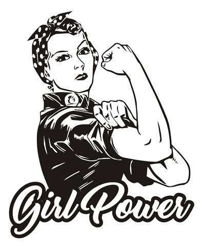 394x480 Huge Collection Of 'girl Power Drawing' Download More Than