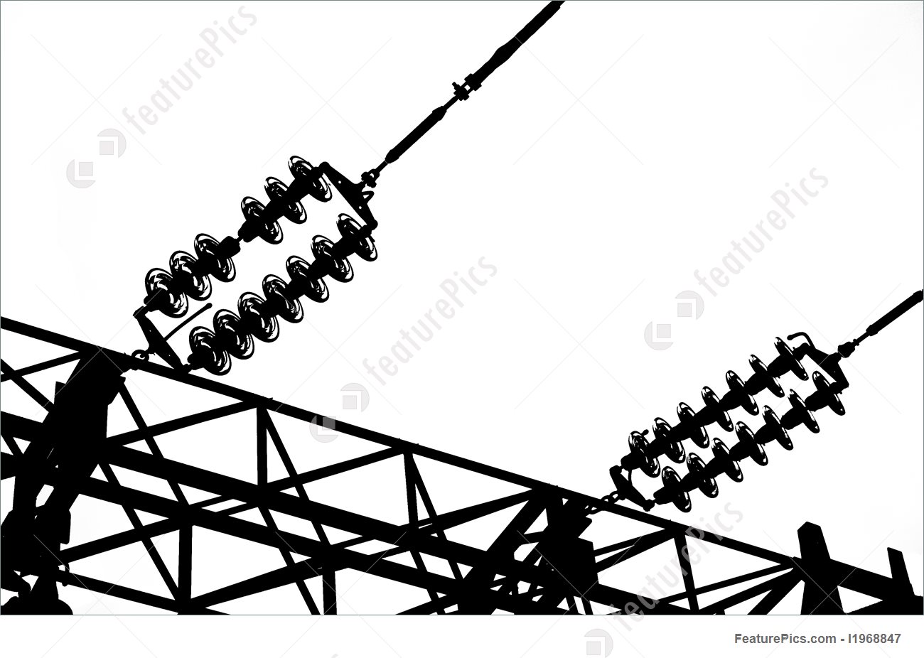 1300x926 Picture Of Power Line Silhouettes