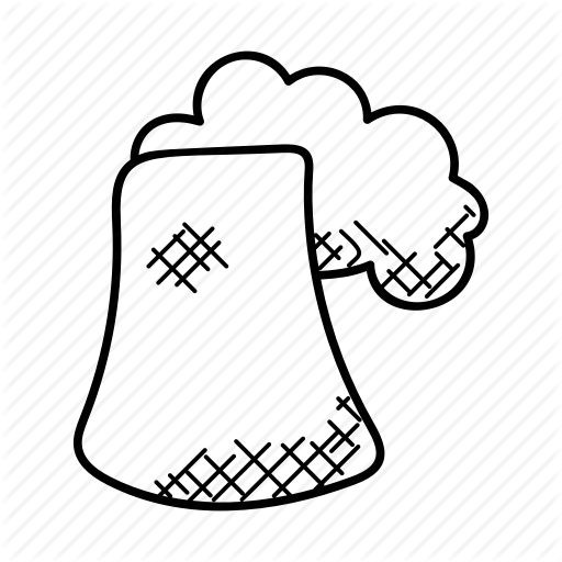 512x512 Chimney, Factory, Fireplace, Industry, Pollution, Power Plant Icon