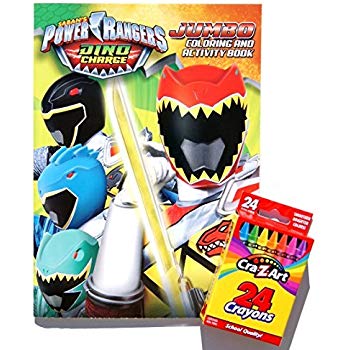 350x350 Saban's Power Rangers Dino Charge Jumbo Coloring