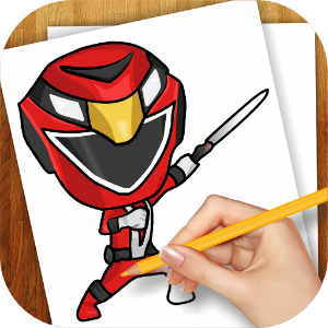 300x300 How To Draw Power Rangers