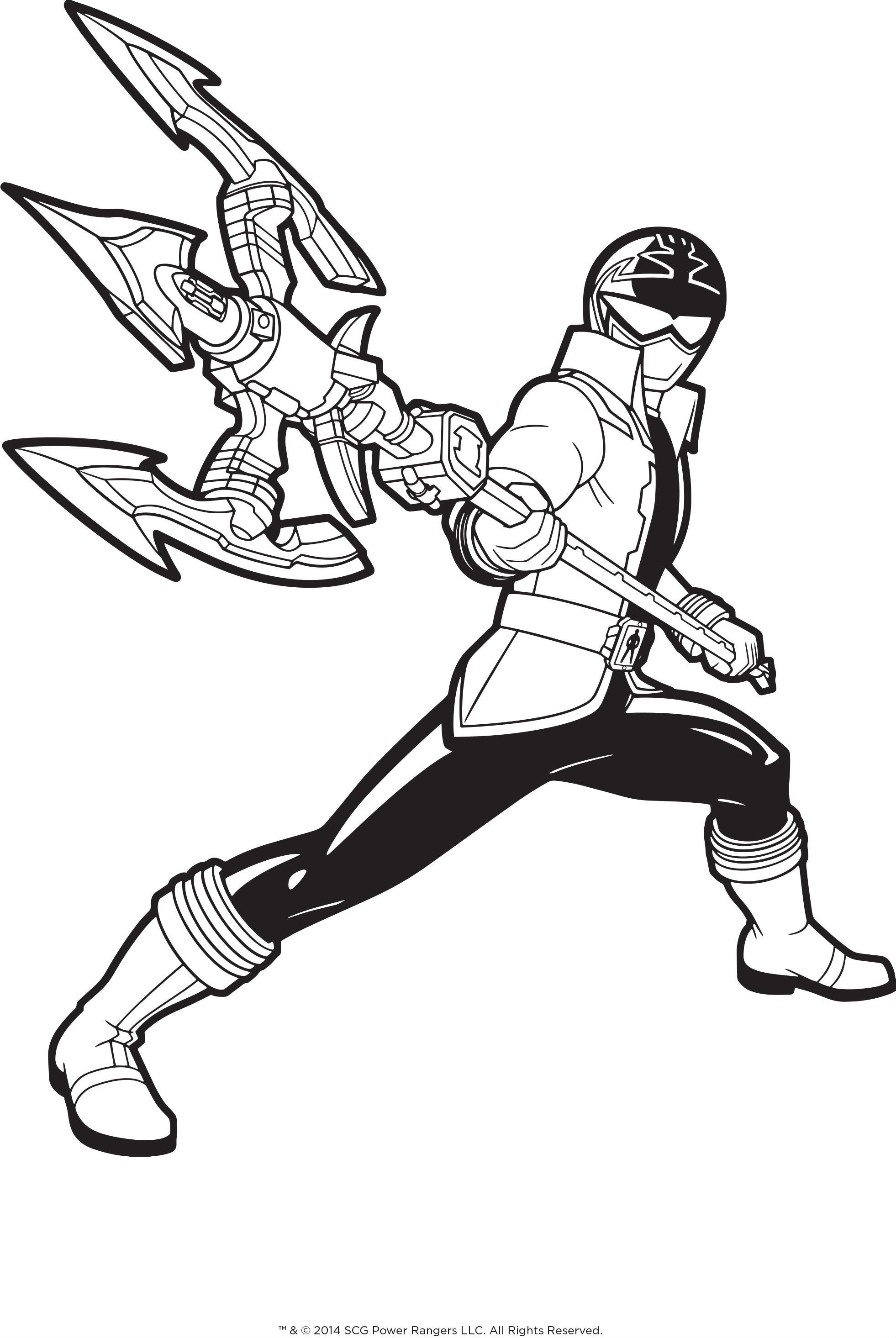 1962x2930 Amazing Power Rangers Samurai Coloring Page