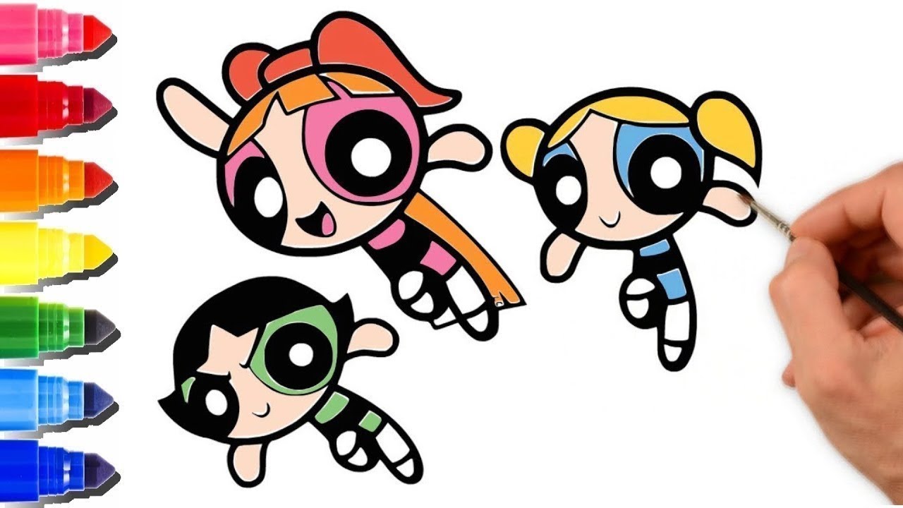 Powerpuff Drawing | Free download on ClipArtMag