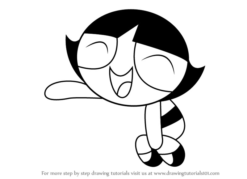 800x579 Learn How To Draw Buttercup From The Powerpuff Girls