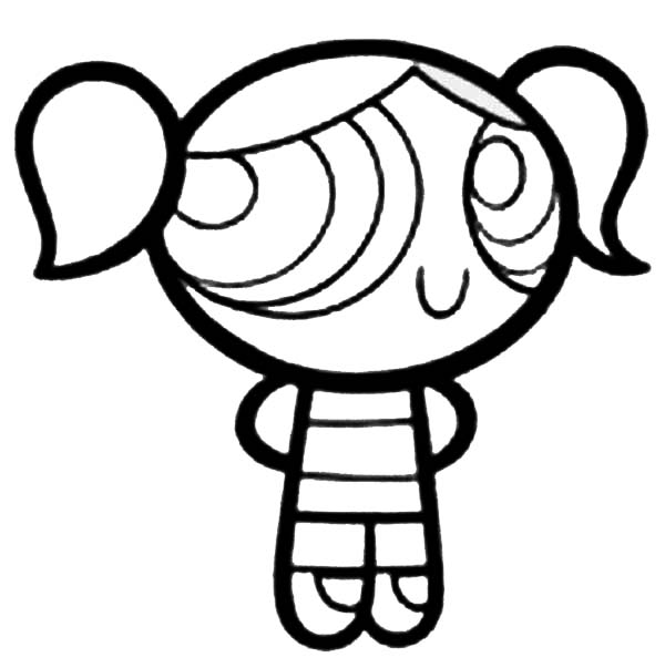 600x603 Bubble Drawing Powerpuff Girls For Free Download