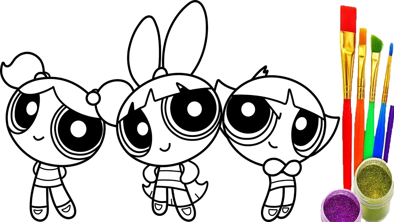 Powerpuff Drawing | Free download on ClipArtMag