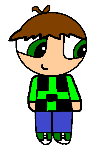 369x496 Tried Drawing My Ppg Oc Digital, For The Time