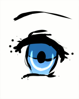 320x403 A Practice Drawing Of A Eye