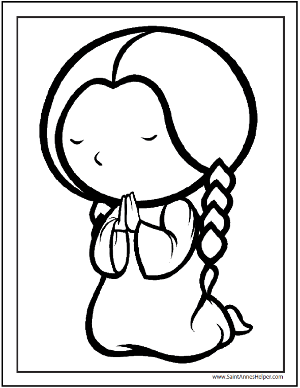 590x762 Draw Praying Hands Easy