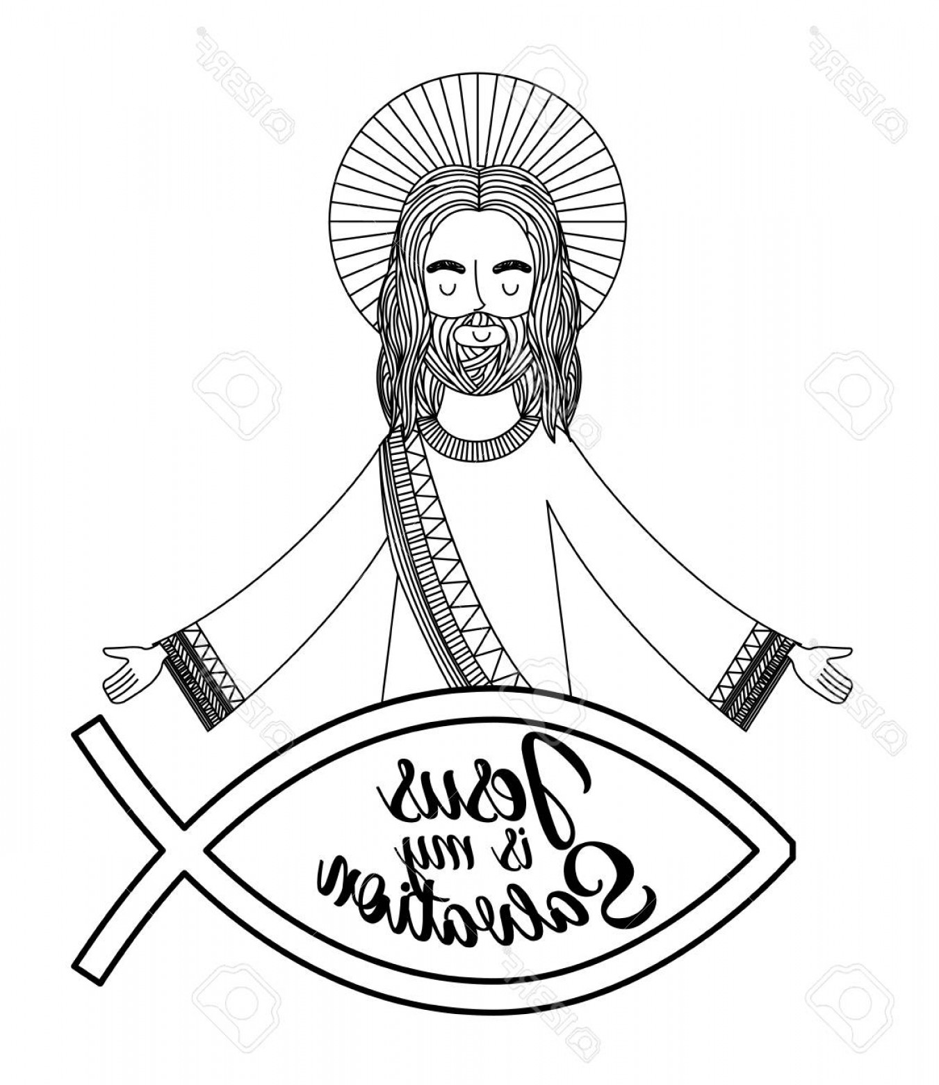 1351x1560 Jesus Praying Hands Vector Shopatcloth