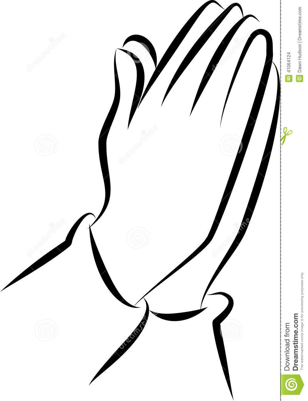 999x1300 For Clipart Of Praying Hands Clip Art Simple Black White Line
