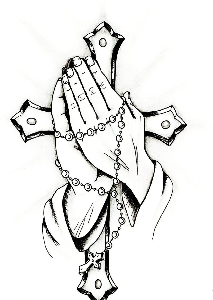 900x1266 Drawing Wih Praying Hands Tattoos Ideas And Designs