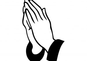 300x210 i clip art prayer hand drawing want to be save saved