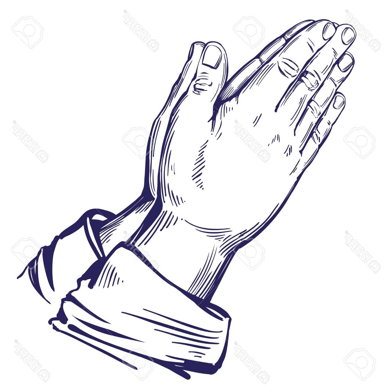 1300x1300 Praying Hands Drawing Affordable Praying Hands Prayer Drawing