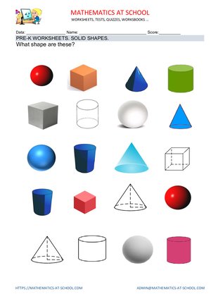 300x424 Pre K Math Worksheets Solid Shapes