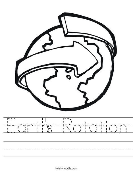 468x605 Revolving Earth Worksheet Prek Geography, S S History