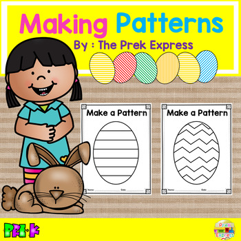 350x350 Simple Spring Patterns Worksheet Easter Activities