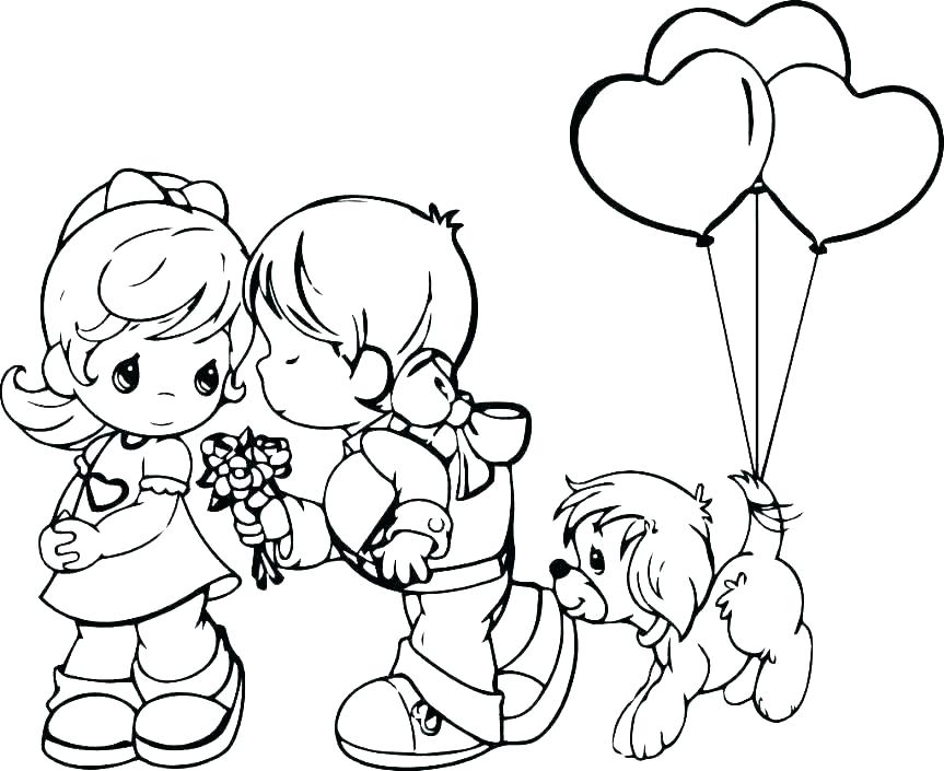 863x705 Dresses Coloring Pages