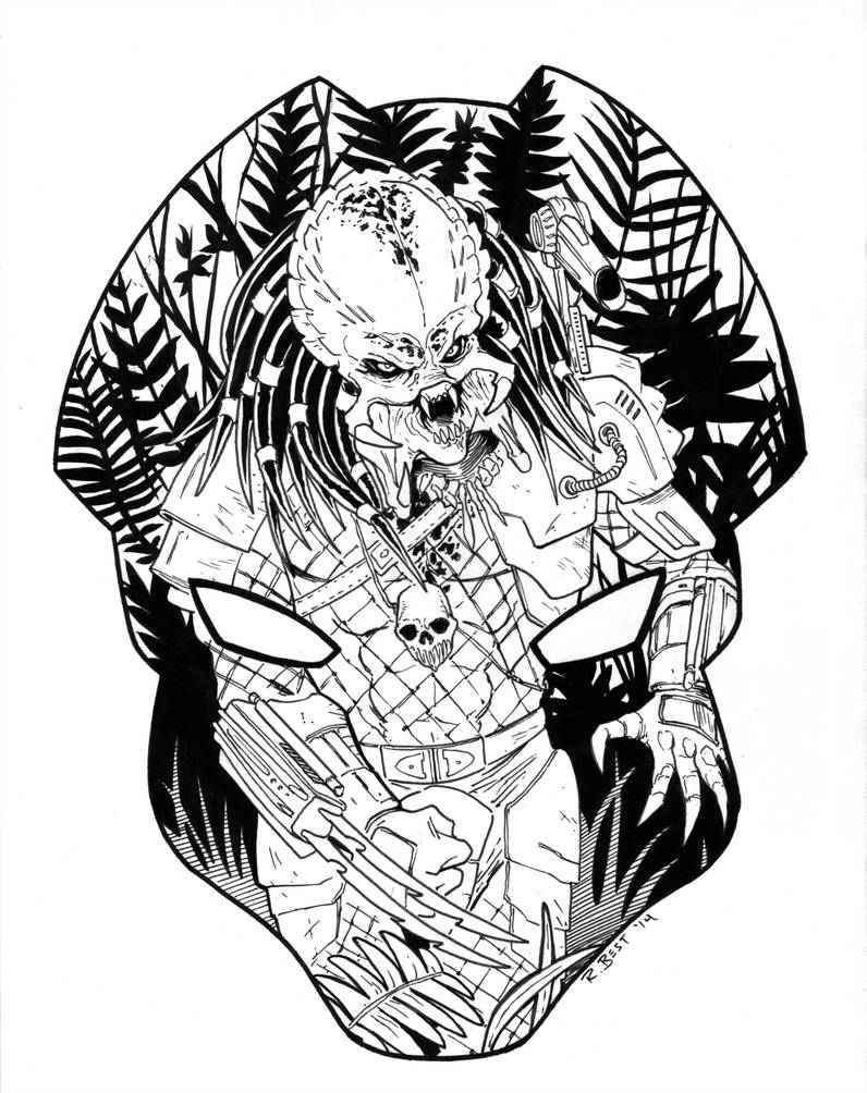 796x1004 Daily Sketch Predator