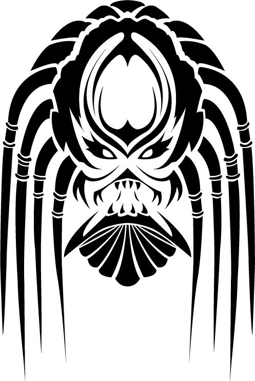 497x741 Tribal Predator Design