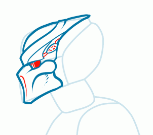 302x268 How To Draw Alien Vs Predator, Step