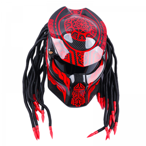 300x300 Predator Carbon Fiber Motorcycle Helmet Dot Rated Full Face Helmet