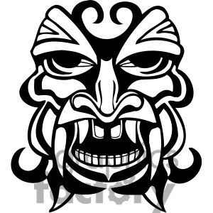 300x300 Predator Mask Clipart