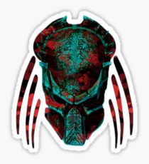 210x230 Predator Mask Stickers Redbubble
