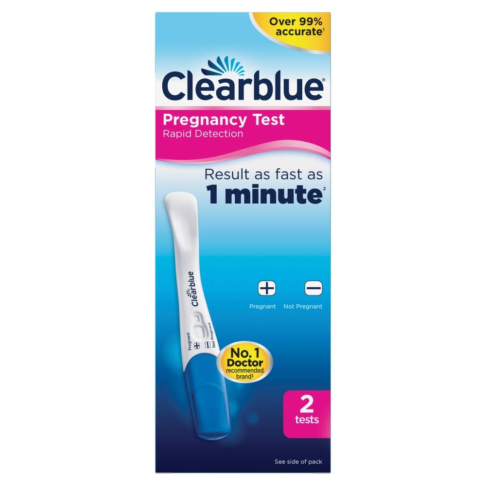 1000x1000 clearblue rapid detection pregnancy test, kit of tests amazon