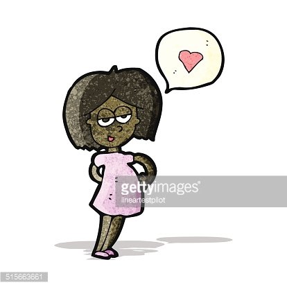 414x414 Cartoon Pregnant Woman Premium Clipart