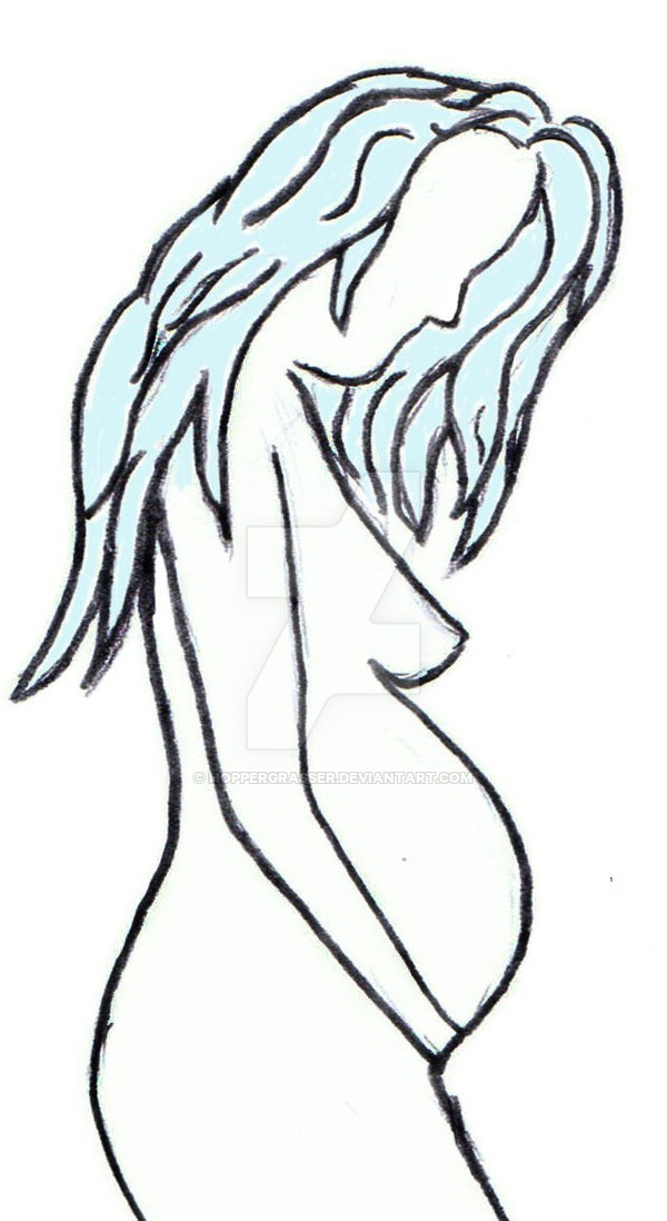 600x1098 Pregnant Woman