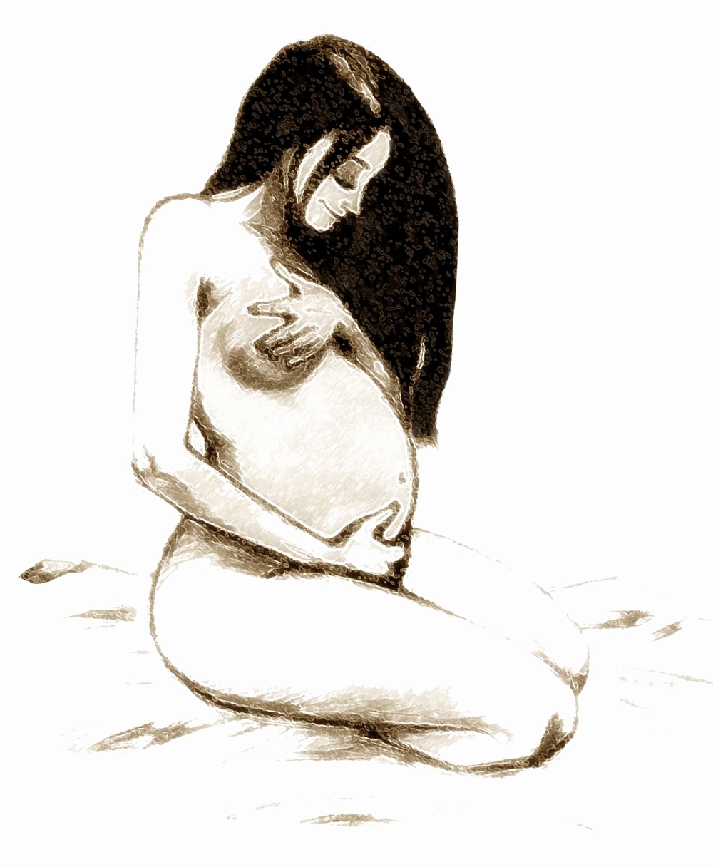 1000x1216 sketch of pregnant lady beautiful pregnant lady art therapy