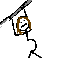 300x250 Pregnant Lady Does Pull Ups