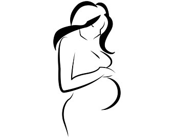 340x270 Pregnant Clipart Etsy
