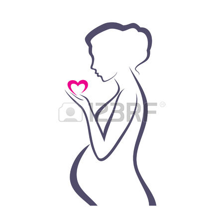 450x450 Pregnant Belly Clipart Clip Art Images