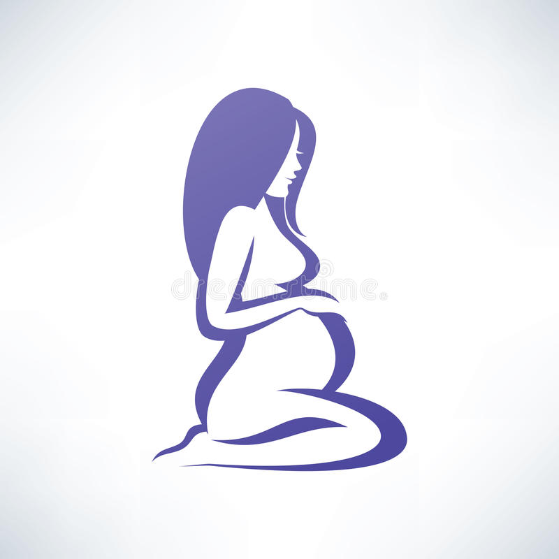 800x800 Pregnant Woman Silhouette