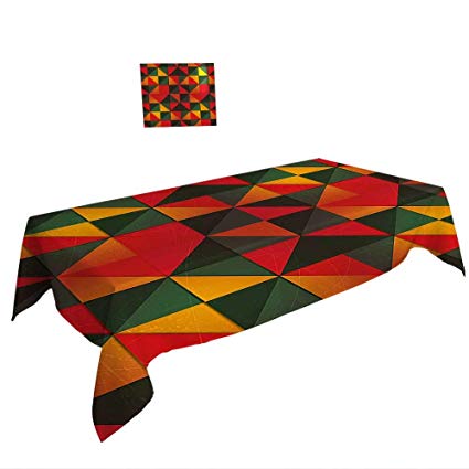 425x425 Warm Family Washable Tablecloth X Inch