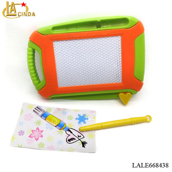 350x350 Preschool Spiral Drawing Toy Children Plasitc Magnetic Drawing