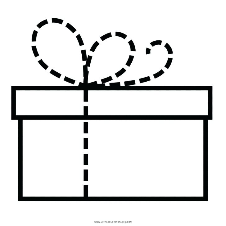 728x728 Mas Gift Coloring Pages Drawing Sheets Christmas Boxes Present Box
