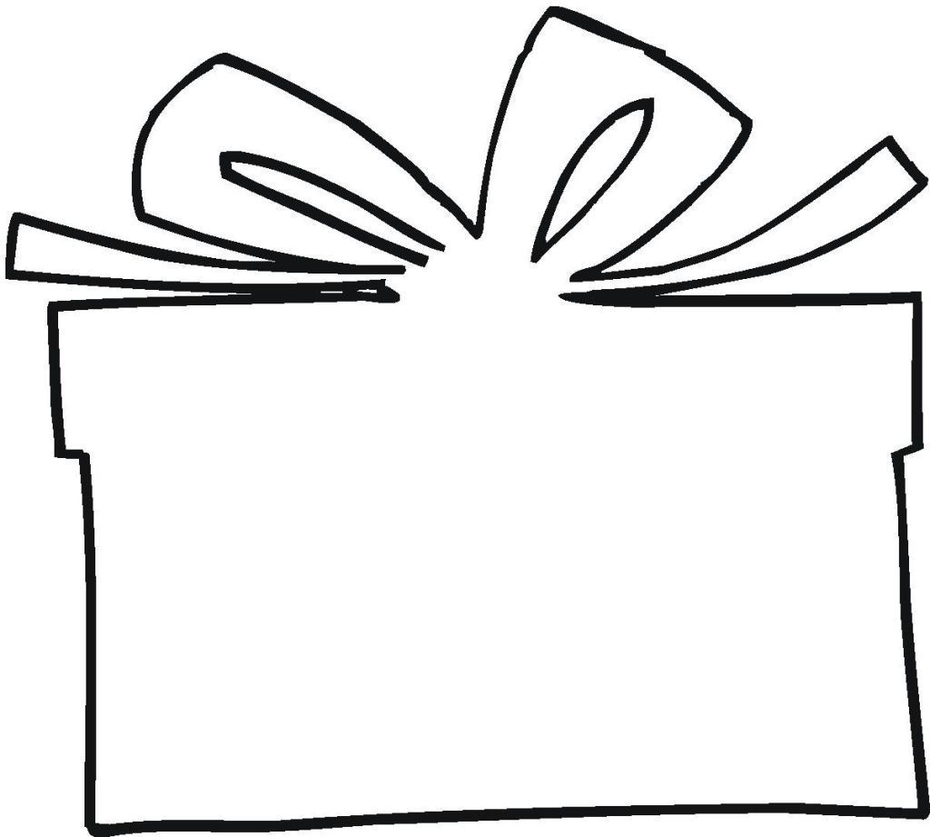 1024x921 Christmas Present Drawing Coloring Pages Presents