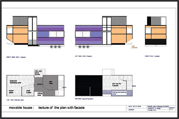 600x400 Technical Drawing Presentation With Cad On Student Show